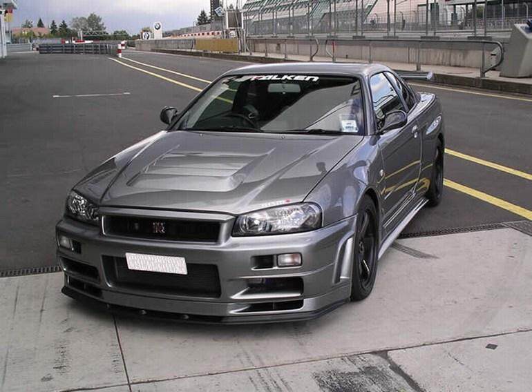 Nissan skyline gtr34 r34 gtr r 34 ztune Z tune front bonnet bonet hood ...