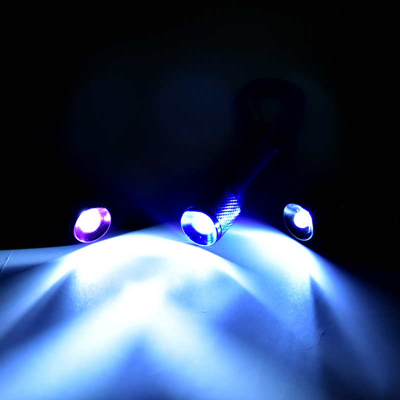 【Jettingbuy】 đèn flash Bán đèn pin mini Keychain Túi LED Đèn Pin đèn pin