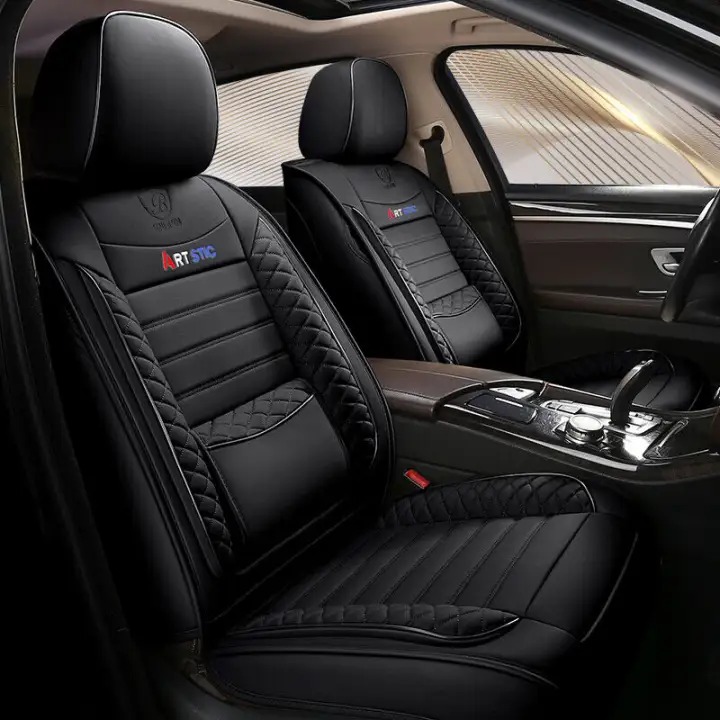 Leather Car Seat Cover Cushions Set Universal For Ford Everest Focus Kuga Mondeo Ranger Lazada Ph - Leather Car Seat Covers Full Set