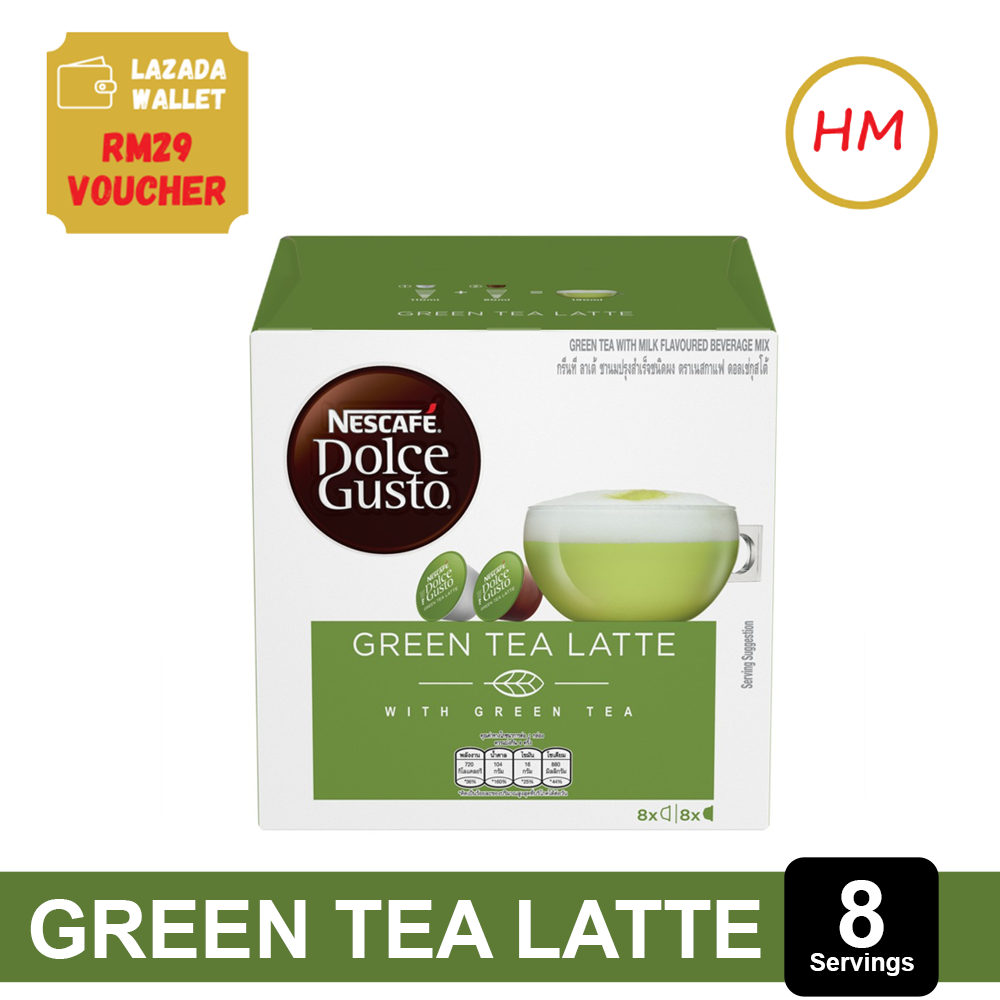 Nescafe Dolce Gusto Green Tea Latte 16 