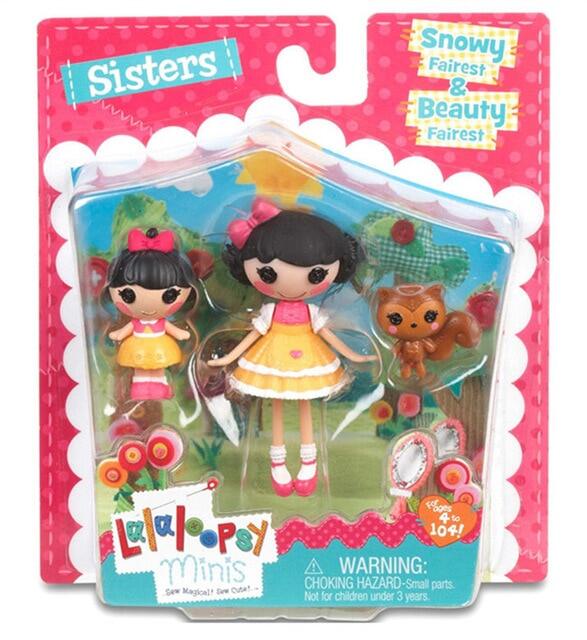 ใหม่แฟชั่น Lalaloopsy Minis ตุ๊กตาสำหรับเด็กหญิงของเล่นเด็กตกแต่งของขวัญคริสต์มาสสำหรับเด็ก