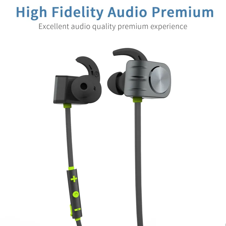 Plextone Bx338 Waterproof Wireless Bluetooth Headset Bass Stereo Casque Bluetooth Earphone With Mic Handsfree For Phone 8 Xiaomi Lazada