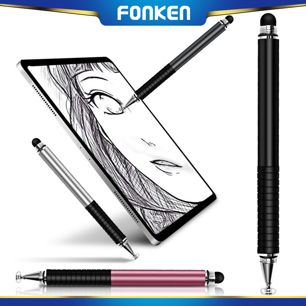 FONKEN Bút Cảm Ứng Đa Năng 2 Trong 1 Màn Hình Cảm Ứng Bút Chì Vẽ Stylus Bút Dành Cho Bảng Android IOS