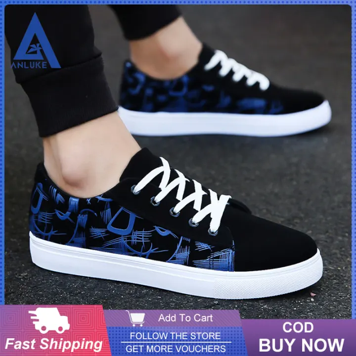 mens fashion canvas shoes