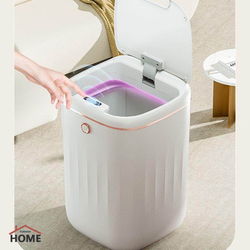 24/22/20L tự động hoặc Thùng rác thông minh Thùng rác dung tích lớn cảm ứng Thùng rác cho nhà bếp phòng tắm