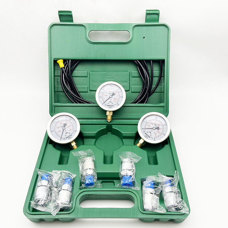 Excavator Parts hydraulic gauge oil pressure gauge testing pressure