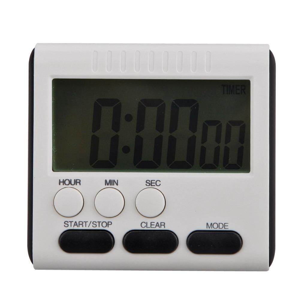 Beautifulhome Đồng Hồ Hẹn Giờ Nhà Bếp Kỹ Thuật Số LCD Lớn Từ Tính Đồng Hồ Đếm Ngược Lên Xuống 24 Giờ