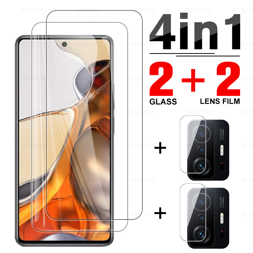 6in1 3in1 2in1 Tempered Glass For Xiaomi Poco M3 Pro X3 Pro Nfc F3 F1 Redmi Note 10 9 8 7 Pro 9t 8023