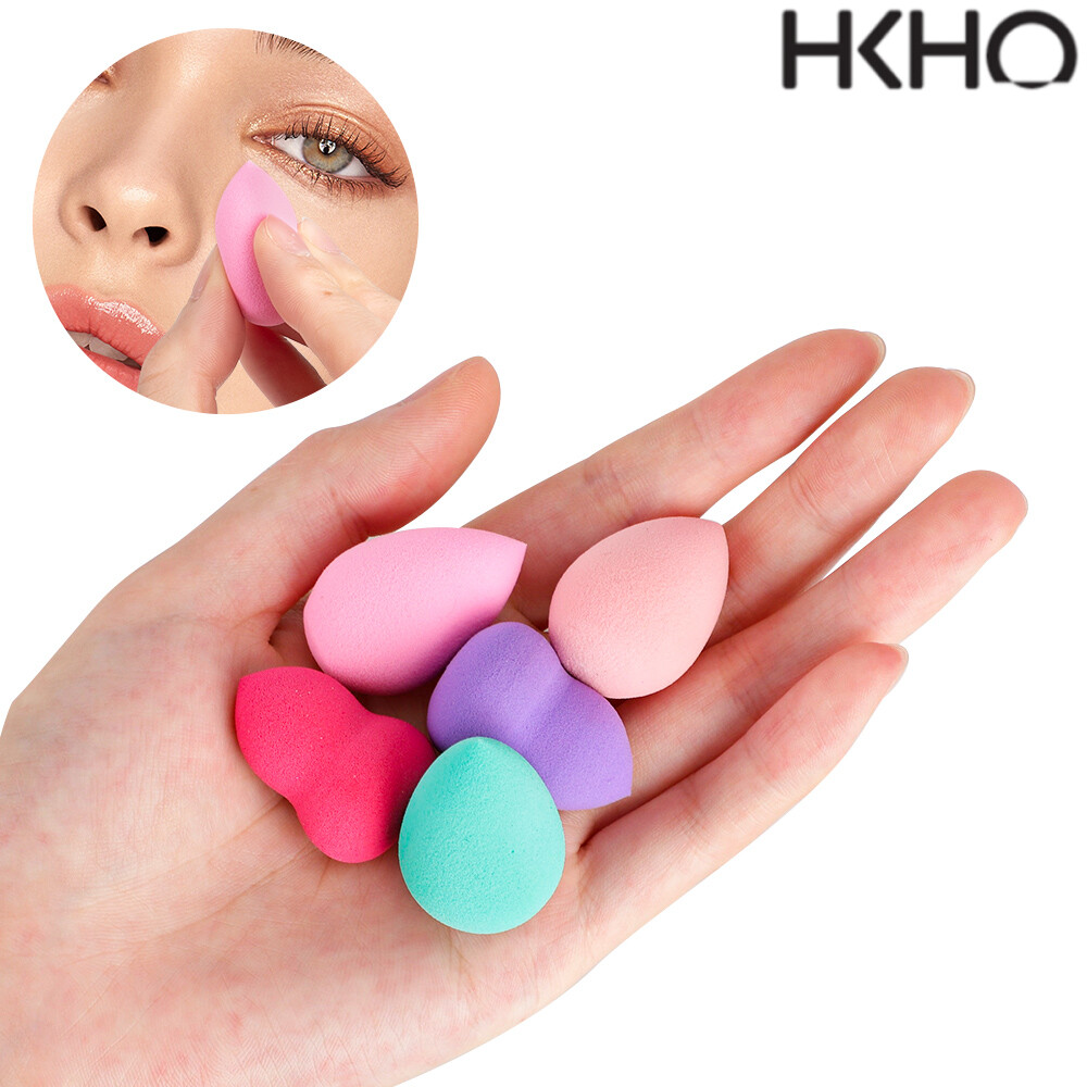 HKHO Mini Beauty Egg Makeup Blender Cosmetic Puff Makeup Sponge Cushion Foundation Powder Sponge Beauty Tool Make Up Accessories