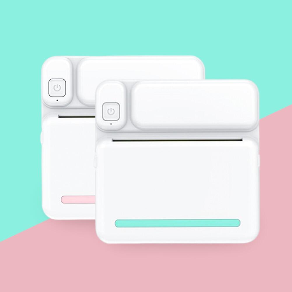 Mini Printer Portable Thermal Printer Pocket Photo Label Printers Sticker Inkless Bluetooth Miniprint For Phone 200Dpi Printing