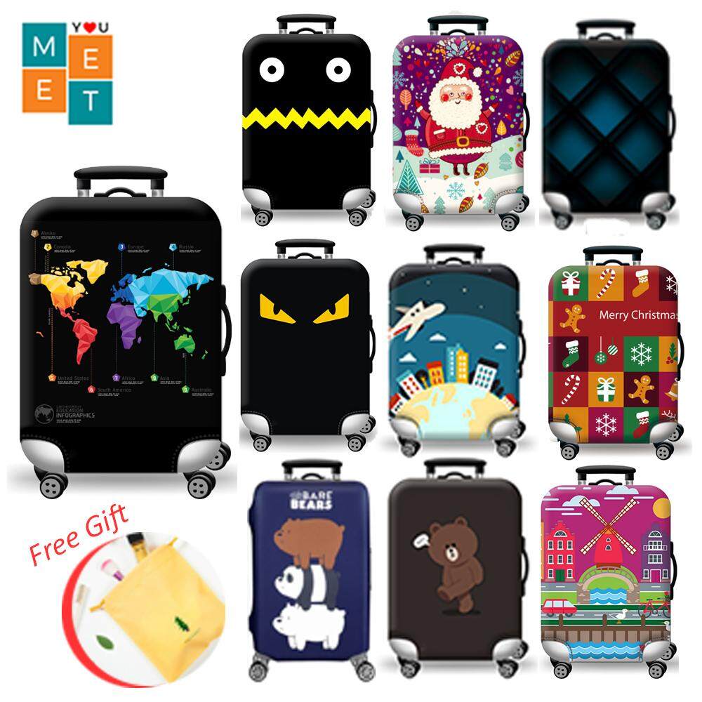 Have Diligent Unicorn Travel Suitcase Protector Zipper Suitcase Cover Elastic