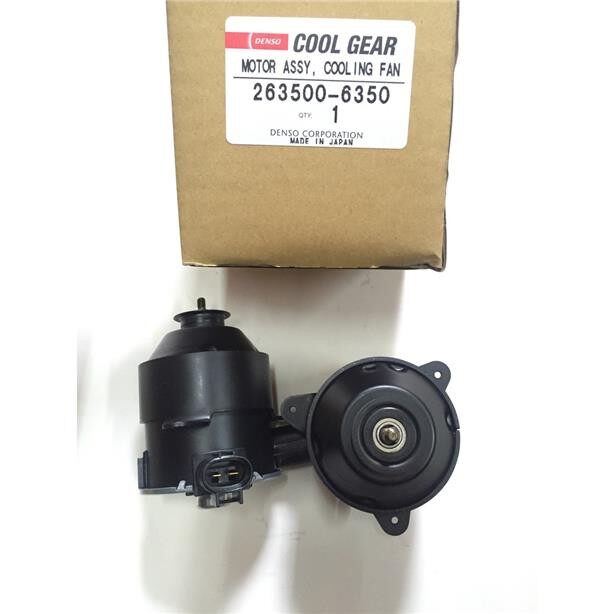 GENUINE RADIATOR FAN MOTOR FOR WAJA/KELISA/KENARI (DENSO) 2635006350