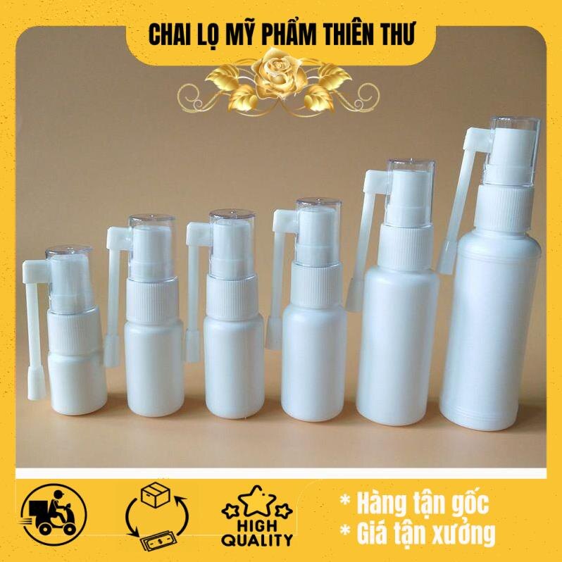 Chai xịt mũi 360 độ 10ml đựng dung dịch
