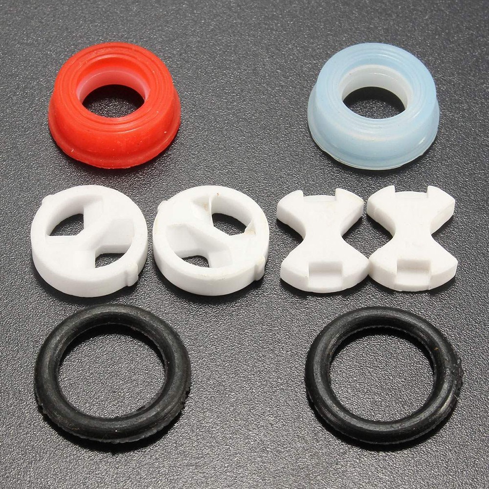 Ceramic & Rubber Silicon Washer Kit For Valve Replacement Tool Ceramic Discs