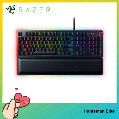 [Ready เพื่อส่ง] Razer Huntsman Elite คีย์บอร์ดเล่นเกม Razer สวิตช์ไฟสำหรับ PC คอมพิวเตอร์แล็ปท็อป