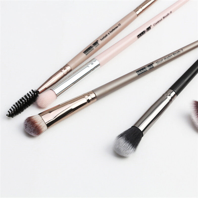 12PCS Makeup Brushes Set Eye Shadow Blending Eyeliner Eyelash Eyebrow Blush Make Up Brush Tools