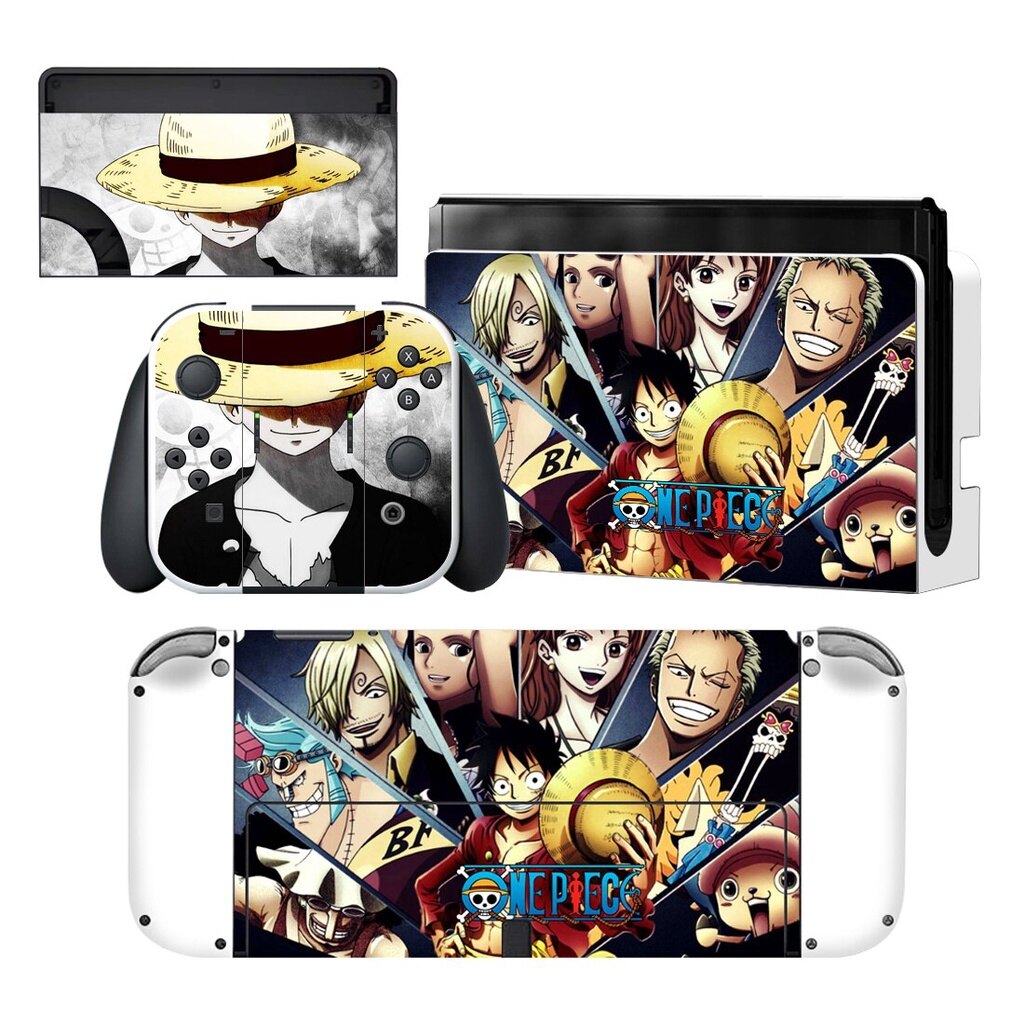 OnePiece Luffy Nintendo switch Oled Skin Cover Sticker Decal for NS OLED Console Joy-con Controller Dock Skin Vinyl