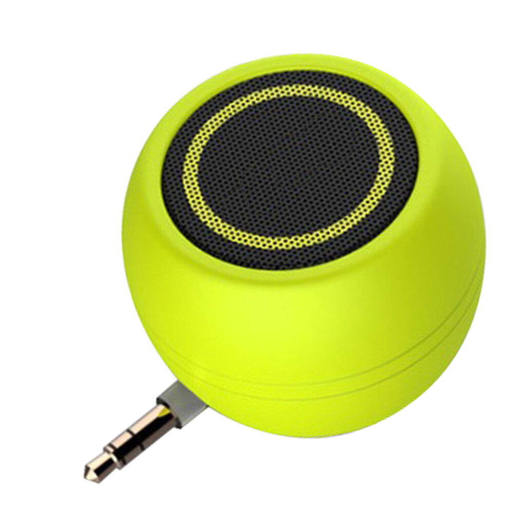 Baoblaze Mini Speaker 3.5mm Jack AUX Music Audio Player for Phone Notebook