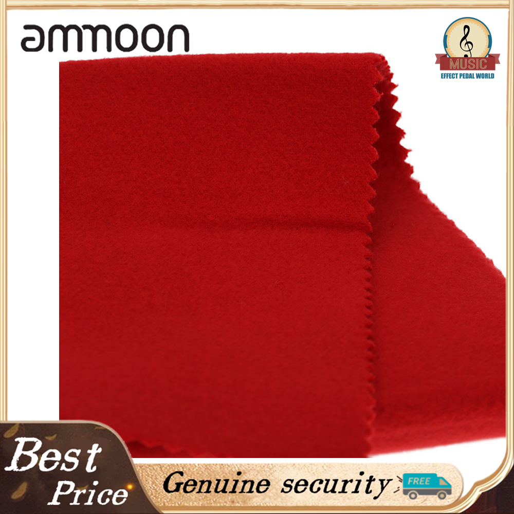Piano 88 Keyboard Protective Dirt-proof Cover Soft Wool RED