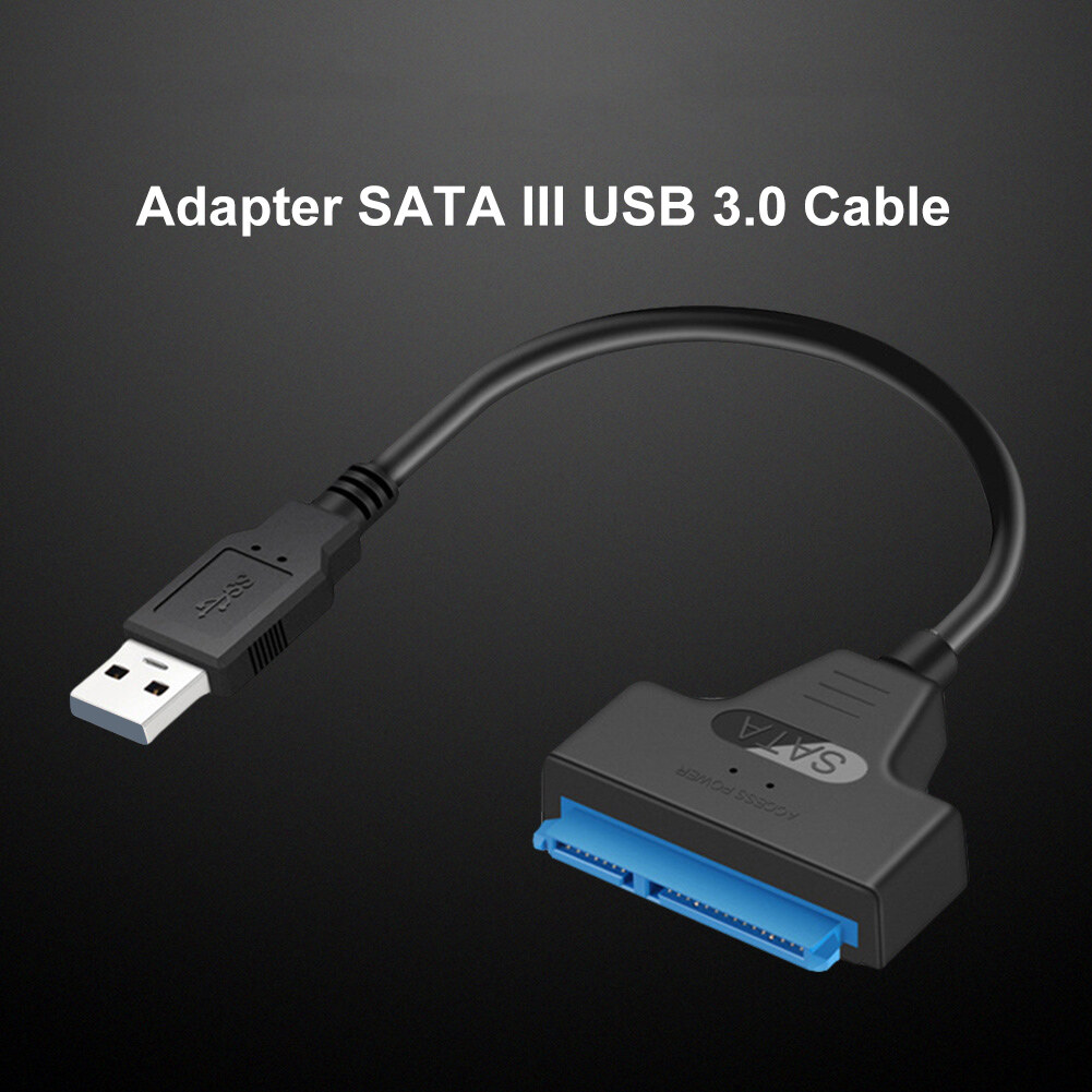 H-E Chuyển Đổi Cáp Nhanh Type-C/USB 2.0 Sang SATA 20Cm Cho Ổ Cứng/SSD 2.5 Inch