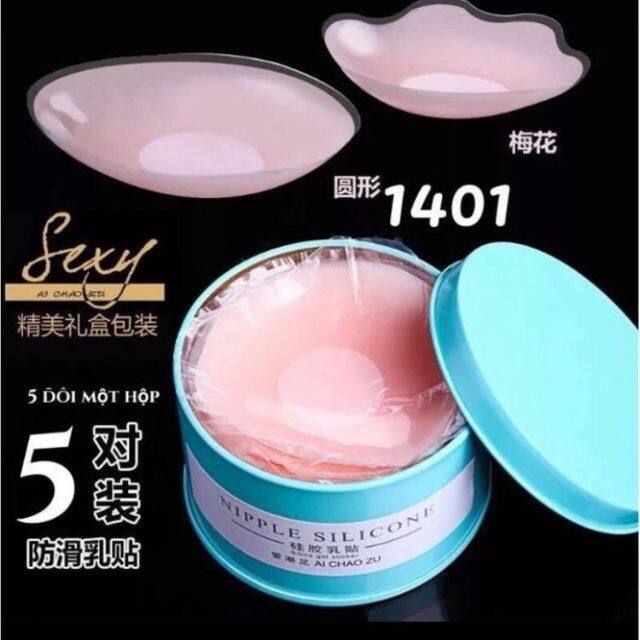 Hộp Dán Ti Silicon 10 Miếng (5 Đôi)