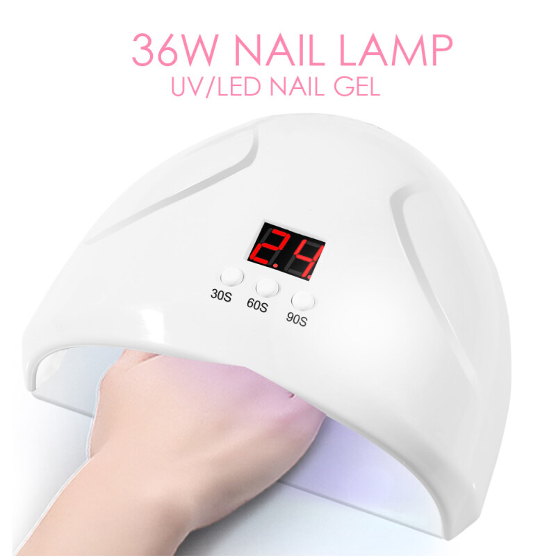Lorzi 36W Móng Tay Nghệ Thuật Đèn Led Gel UV Làm Móng Nghệ Thuật Cảm Biến Tự Động Thời Gian Builder Máy Sấy Móng Tay Máy Chăm Sóc Móng Tay Chạy Điện Công Cụ giá rẻ