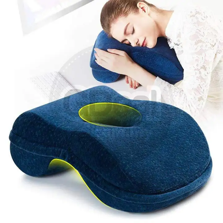 Gte Multifunctional Memory Cotton Lunch Break Face Down Head Rest