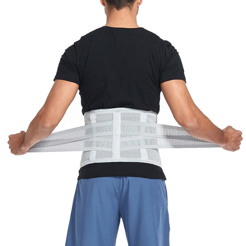 Lower Back Support Waist Brace Lumbar Belt Spine Pain Relief Double Pull Strap