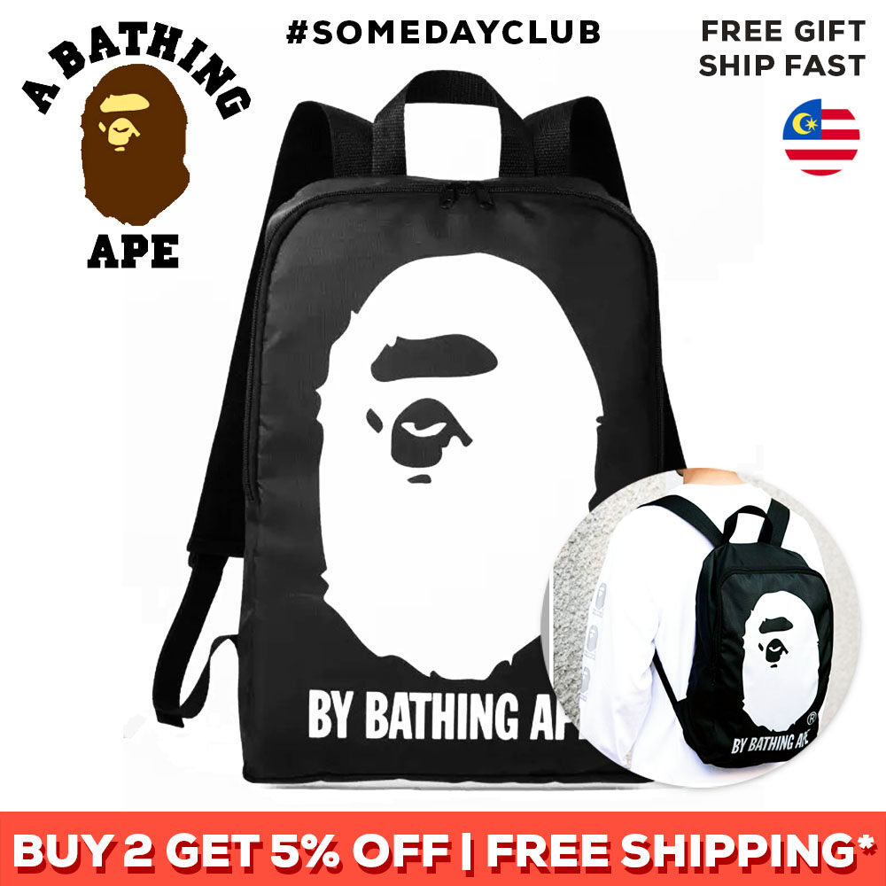 Bape discount backpack magazine