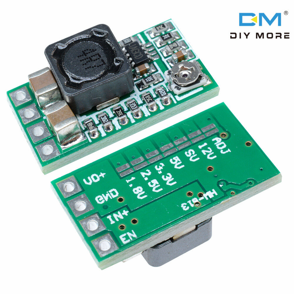 [DIYMORE] 5PCS Mini DC-DC 12-24V To 5V 3A Step Down Power Module Buck Converter