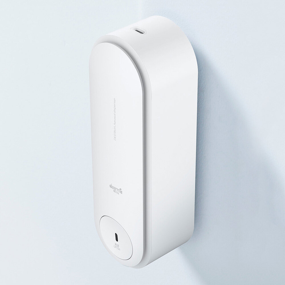 Original Xiaomi Deerma ในครัวเรือนติดตั้งบนผนังอัตโนมัติ AROMA ตัวจ่ายละอองของเหลวน้ำหอมปรับอากาศ Original Xiaomi Deerma ในครัวเรือนติดตั้งบนผนังอัตโนมัติ AROMA ตัวจ่ายละอองของเหลวน้ำหอมปรับอากาศ