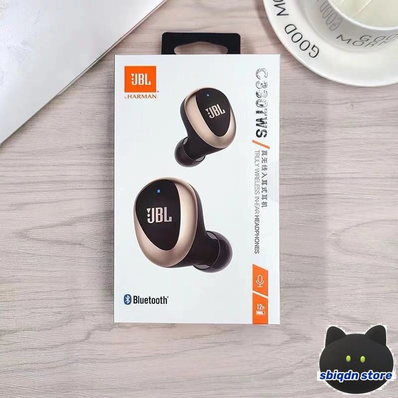 🤞Hàng Chính Hãng + Miễn Phí Vận Chuyển + COD🤞Tai Nghe JBL C330 TWS Tai Nghe Không Dây Bluetooth V5.0 Khử Tiếng Ồn Chủ Động Tai Nghe Bluetooth