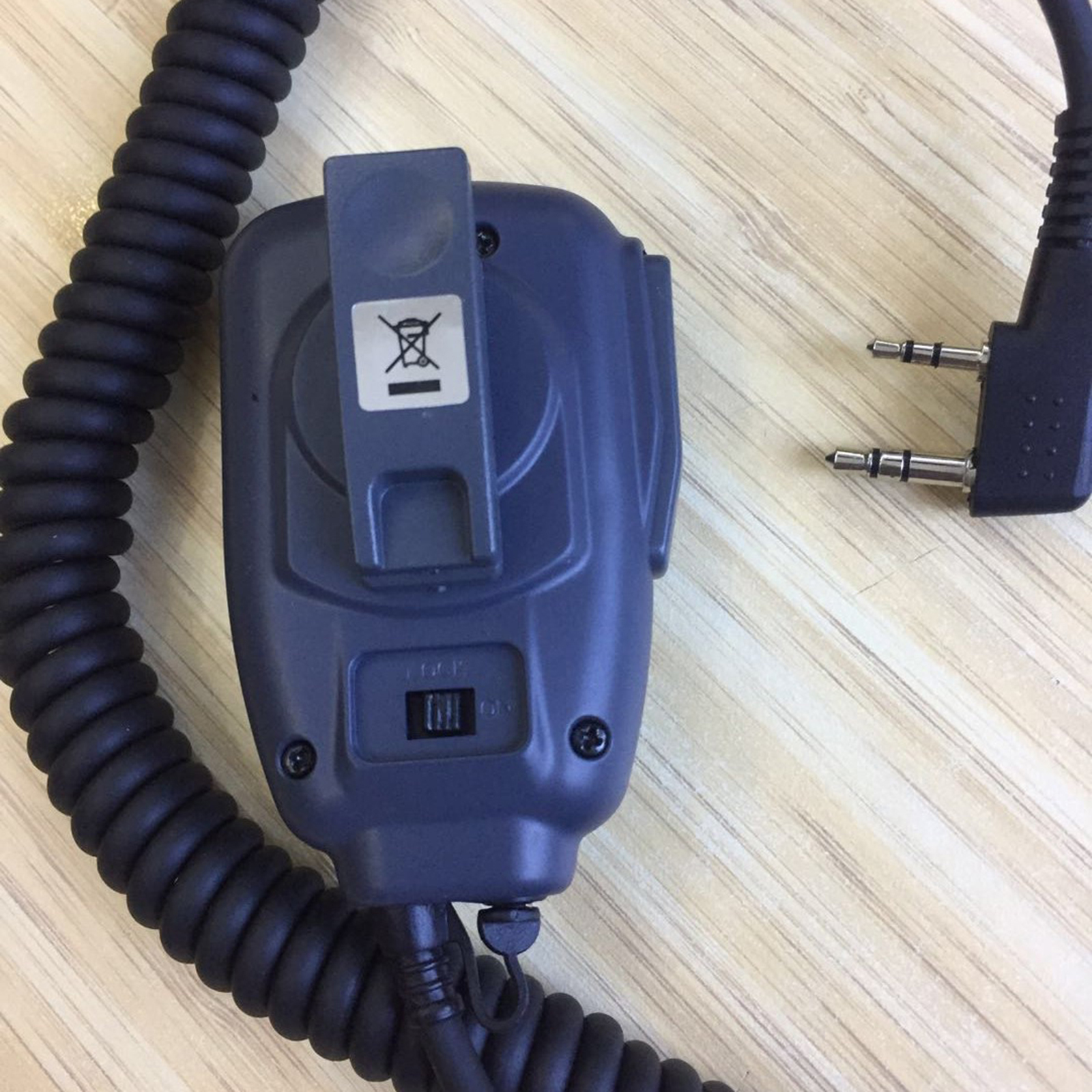 Adjustable Universal Volume Speaker Hand Microphone for Motorola KENWOOD SMC-34 Mic Replacement Part