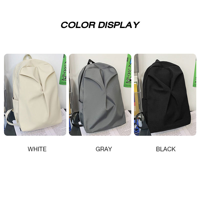 Johnn Men's backpack large capacity computer backpack simple school bag travel backpack