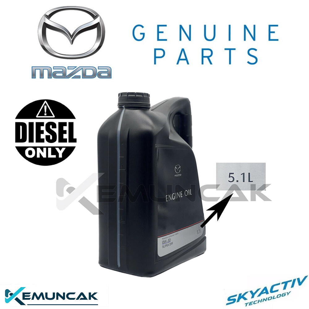 Genuine MAZDA 0W30 DIESEL Engine Oil Fully Synthetic Supra
