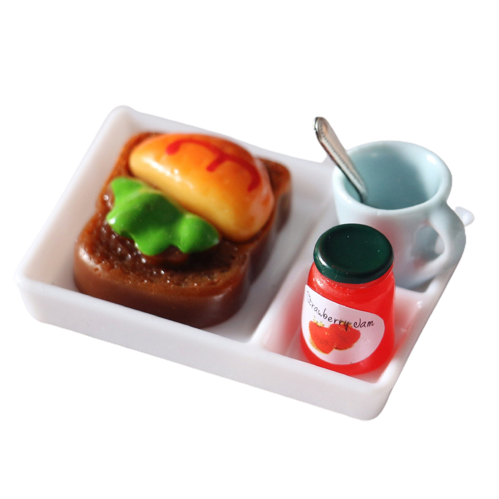 Mô Hình Bánh Mì Nướng Microgood Đạo Cụ Bắn Súng Mô Phỏng, Nhựa Nhà Búp Bê Thu Nhỏ Đồ Trang Trí Để Chơi