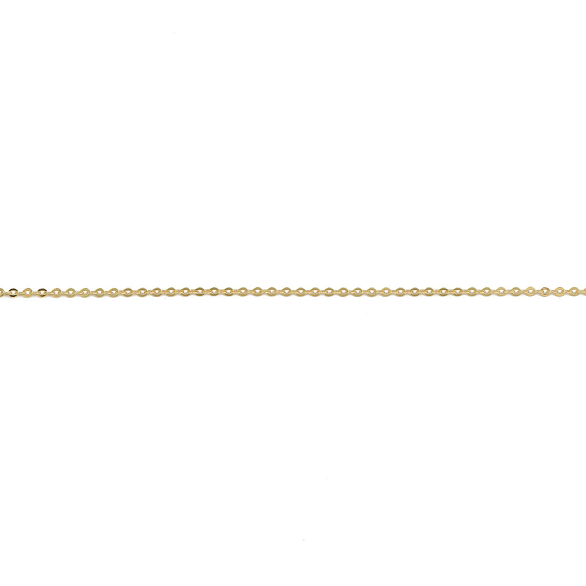 1m/lot 18k Gold Plated Copper Oval Open Link Necklace Chains Bulk For Jewelry Making Accessories DIY Earring Necklace Supplies