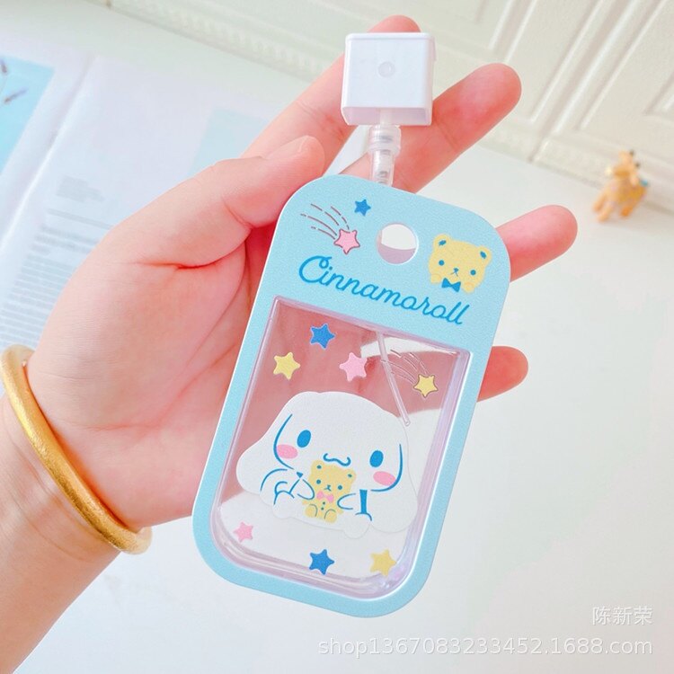 Chai Xịt Rỗng Hoạt Hình Dễ Mang Theo 45Ml Chai Xịt Du Lịch Có Thể Nạp Lại Bằng Nhựa Chai Phun Ẩm