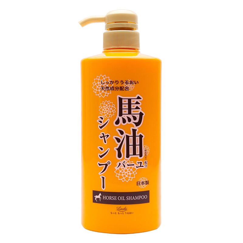 Loshi Horse Oil Shampoo 600ml Lazada