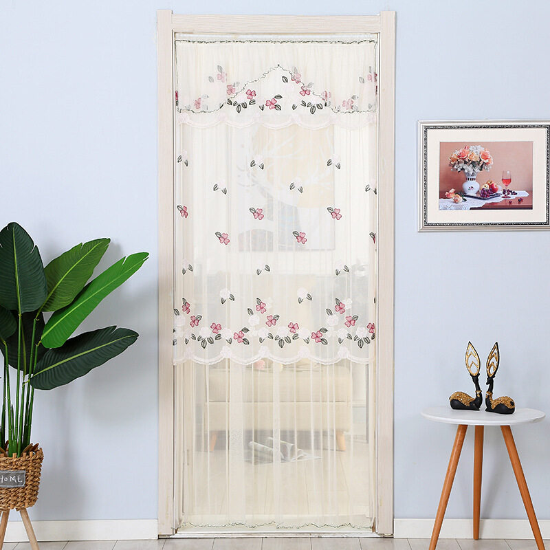 Rèm Màn Chắn Ren Hai Lớp Mã Hóa Chống Muỗi Và Chống Ruồi Đơn Giản Của Mỹ