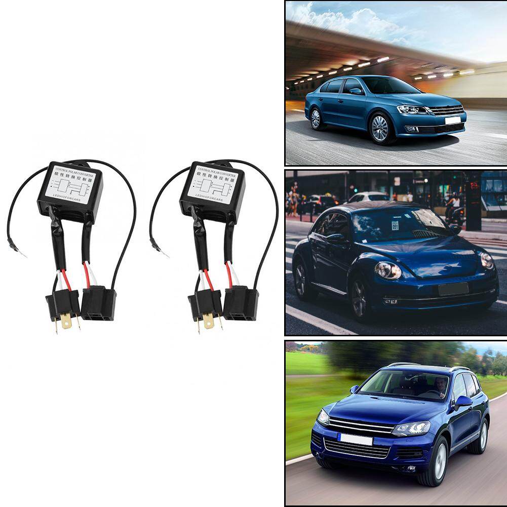 Bộ Chuyển Đổi Phân Cực LED 2x, Bộ Chuyển Đổi Khai Thác Công Tắc Âm Cho Đèn Xenon H4