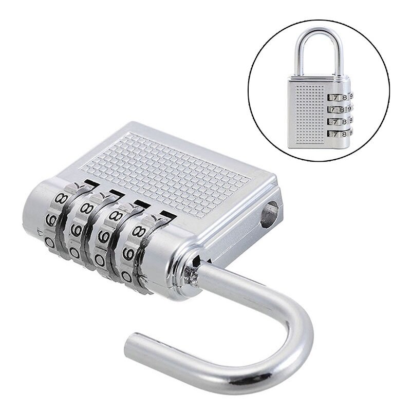 Mới an ninh chịu được thời tiết ổ khóa ngoài trời chịu lực cao 4 tổ hợp số khóa
