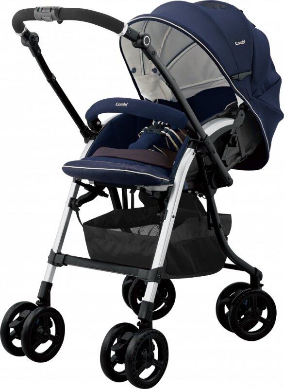 Combi (Combi) Deer Classe Auto 4 Cass Egg shock 1 month to 36 months around May Navy 116152 Singapore