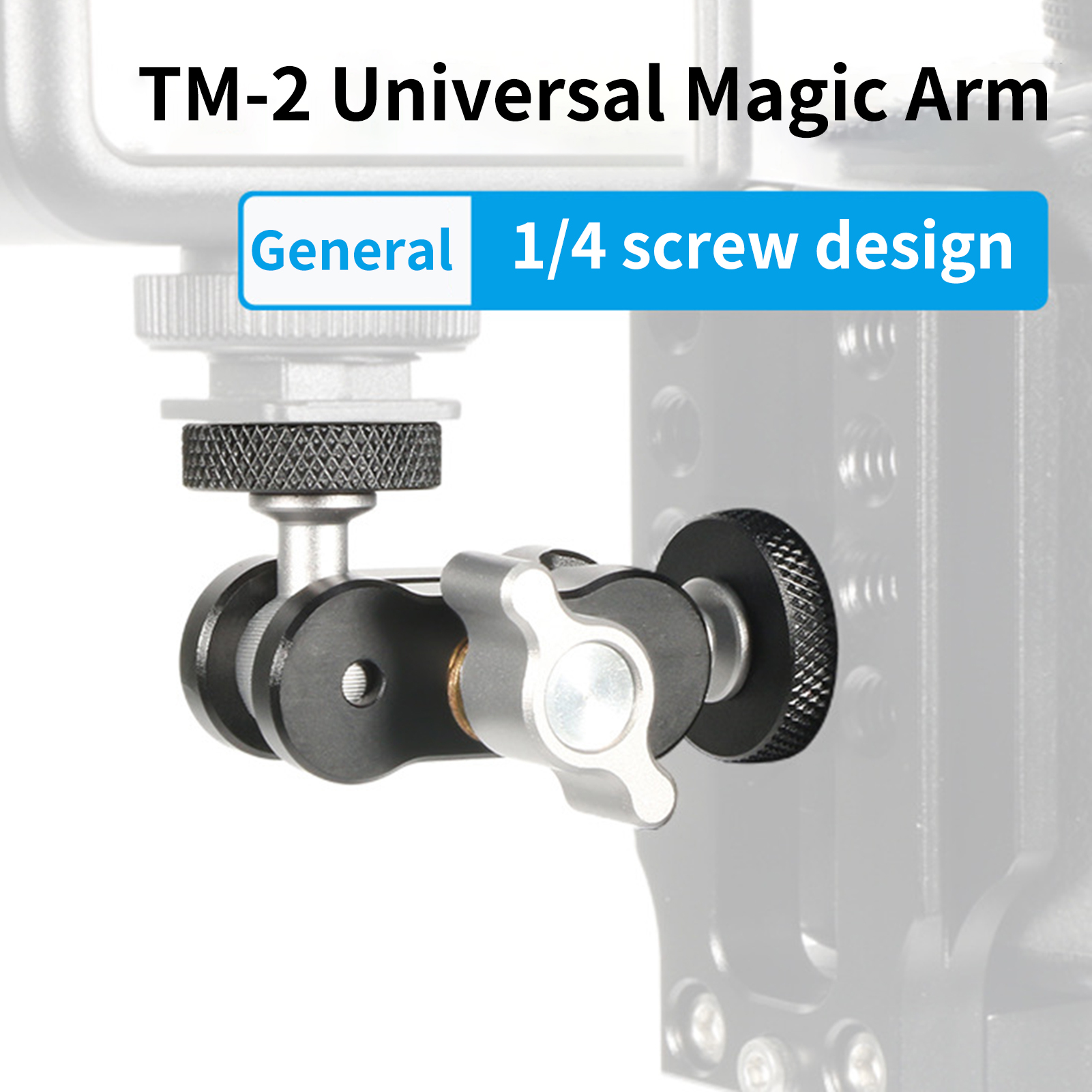 Giá Đỡ Bên Ngoài Thiết Bị Ổn Định Gimbal Thông Dụng Tháo Nhanh Có Thể Điều Chỉnh 360 Độ Đầu Bi Cánh Tay Ma Thuật Khớp Nối Cho Máy Ảnh Nhiếp Ảnh Cánh Tay Ma Thuật Dễ Dàng