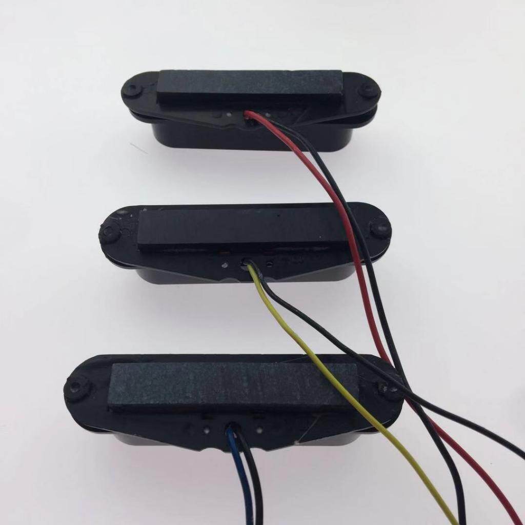 Baoblaze Single Coil Pickup Set Neck Middle Bridge Pickups for Stratocaster Guitar