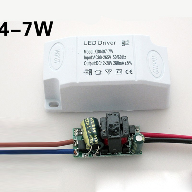 Replace LED Driver Tin Lantern series AC90~265V 3~24W Supply Adapter Accessories Brand New