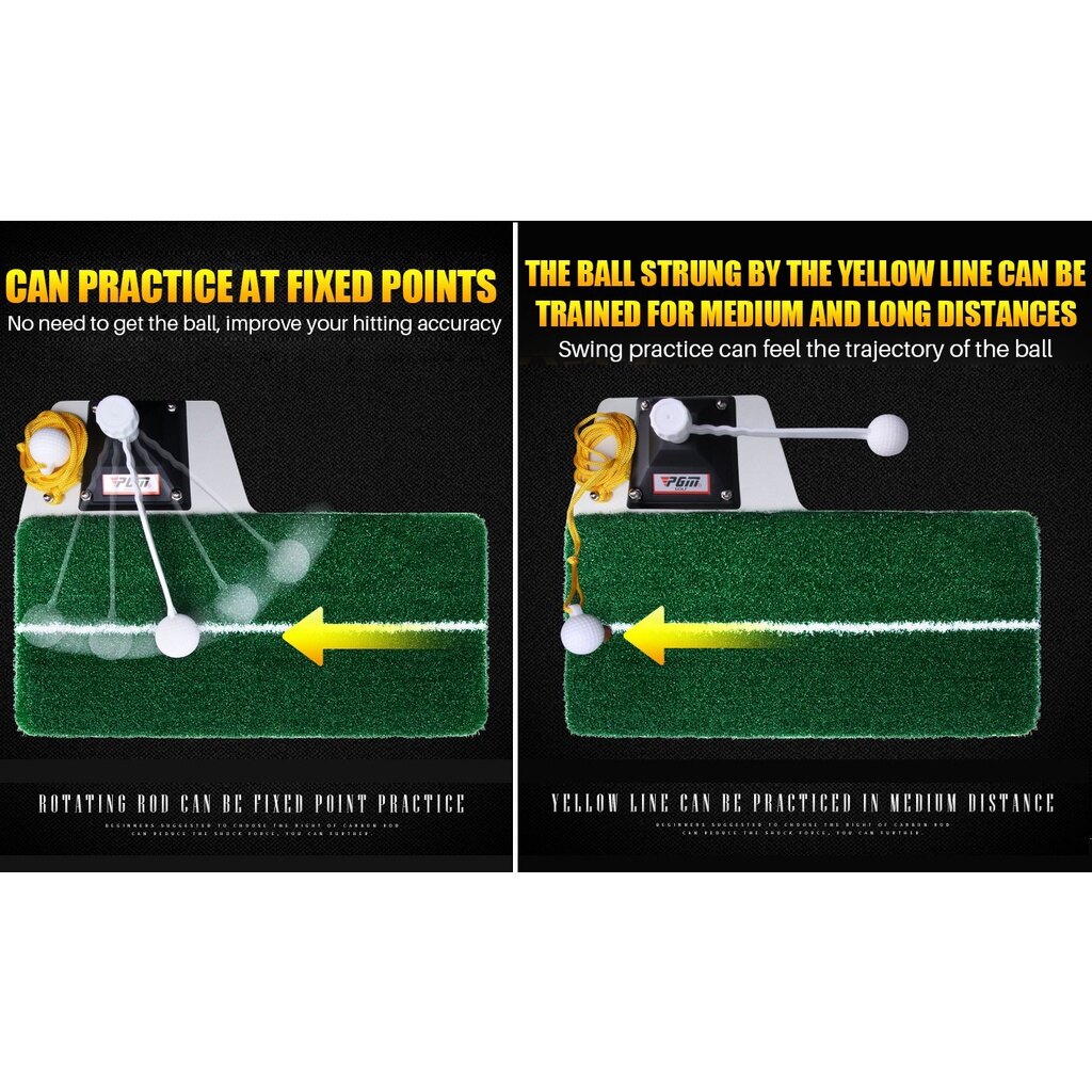 PGM Thảm Tập Đánh Golf Mini Đa Chức Năng Thảm Tập Đánh Golf Đánh Sứt Mẻ Cho Văn Phòng Tại Nhà Thực Hành Trong Nhà