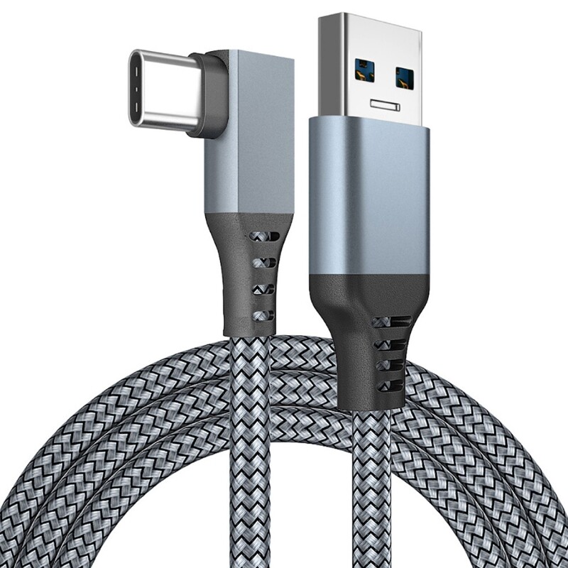 For Oculus Quest 2 Type- C Link USB- C Steam VR Data Cable 5m/16ft Transfer Link Cable Fast Charging