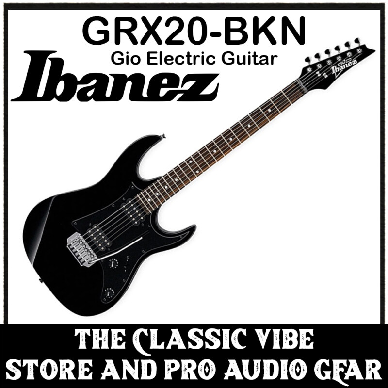 Ibanez GIO GRX20 Electric Guitar - Black Knight (GRX20-BKN) Malaysia