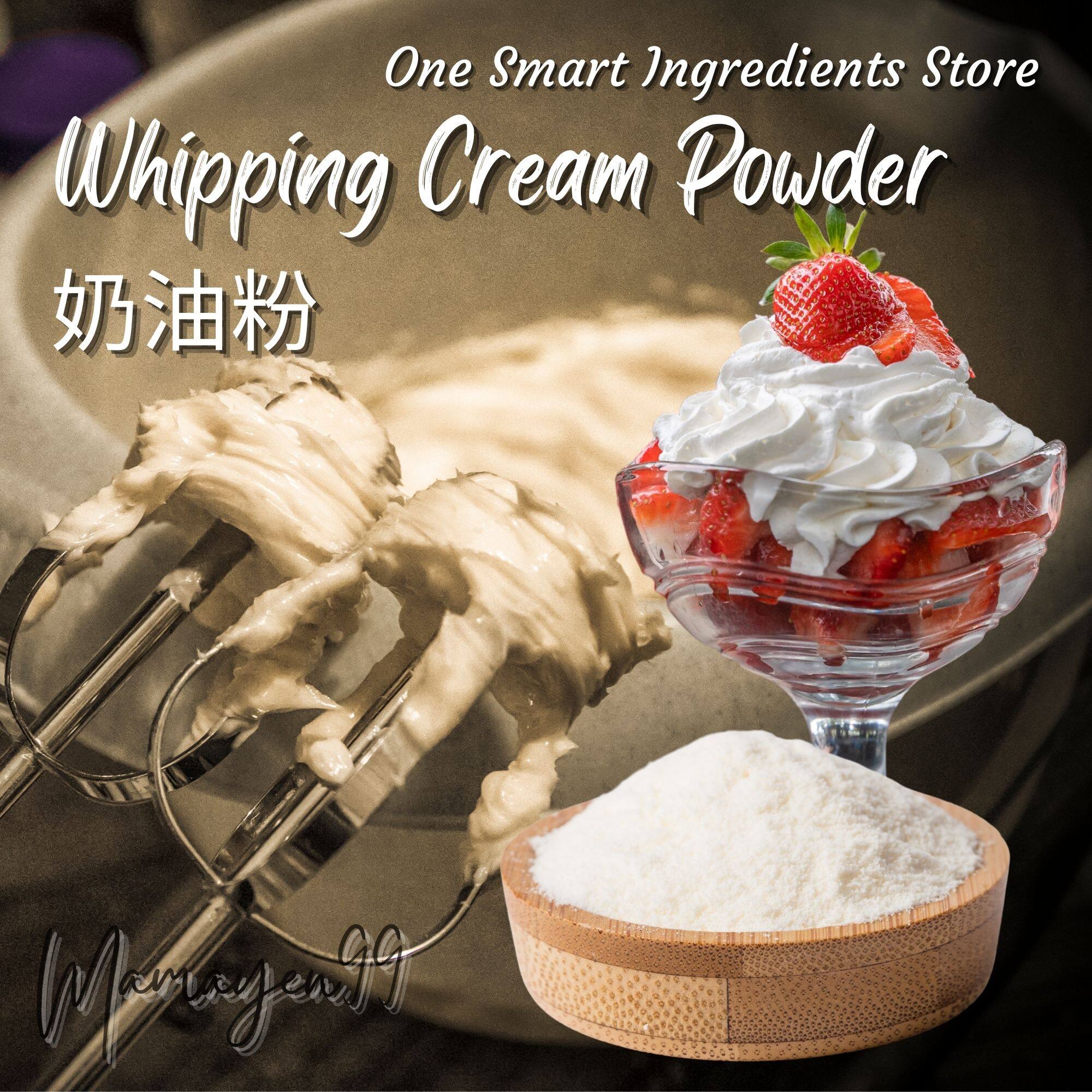 Whipping Cream Powder Mix Serbuk Whipping Cream Less Sweet Sugar